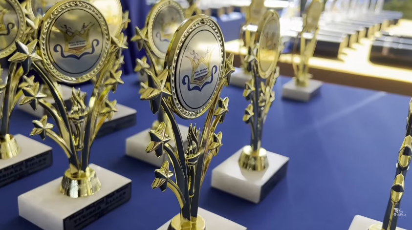 Achievement trophies